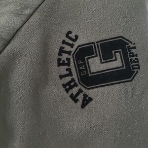 GAP Matching Set High Rise Boyfriend Joggers Sweatshirt MISTLETOE